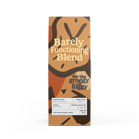 Barely Functioning Blend Light-Medium Roast Coffee